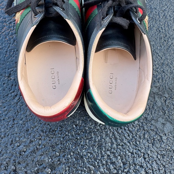 Gucci ace bee black platform sneakers - Picture 3 of 6